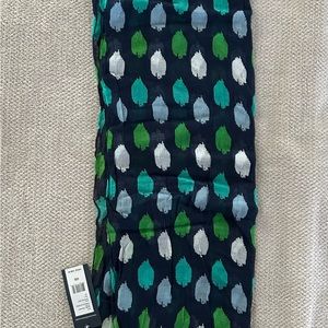 NEW Vineyard Vines 100% cotton nautical navy scarf kat dot wrap sarong